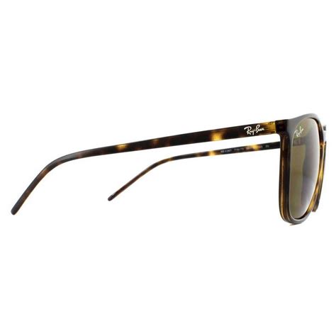 Sunglasses Square Tortoiseshell Brown Rb4387 Sunglasses Ray Ban