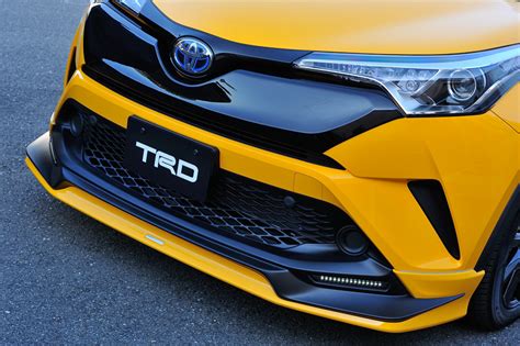 Toyota C-HR TRD Aggressive Style front spoiler launched