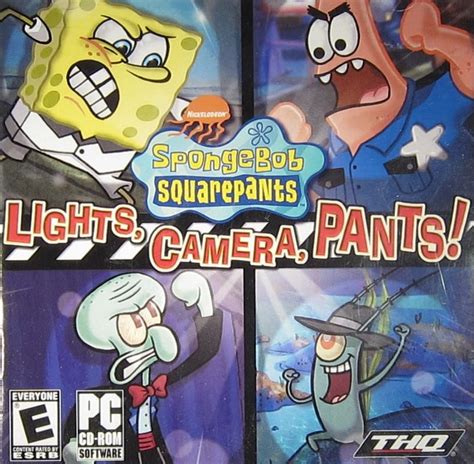 Spongebob Squarepants Lights Camera Pants For Windows