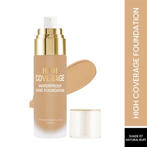 Swiss Beauty High Coverage Waterproof Base Liquid Foundation: Buy Swiss Beauty High Coverage ...