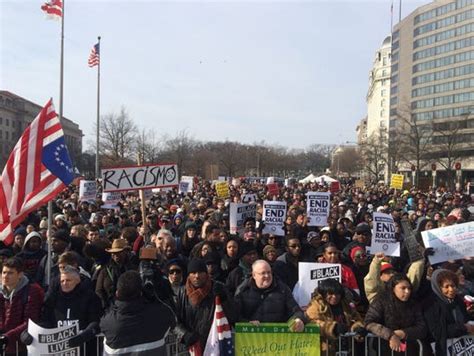 Justice For All Millions March Draw Tens Of Thousands Of Protesters