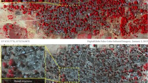 Before And After Satellite Images Show Scale Of Boko Haram Attack On