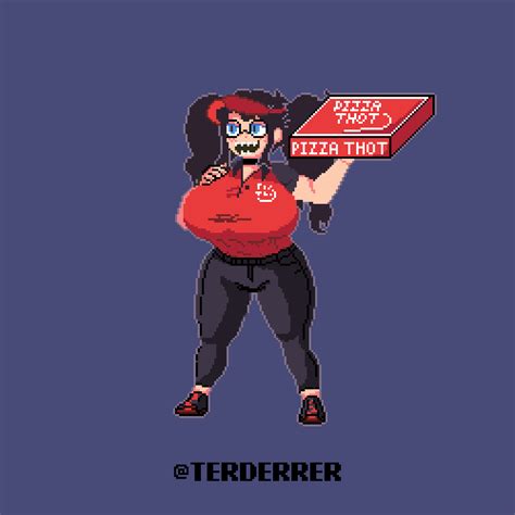 Tips Pizza Thot by terderrer on Newgrounds