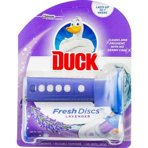 Wc Duck Fresh Discs Lavender Stk Kr