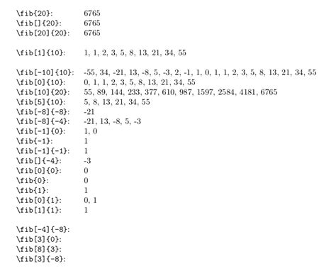 Errors Fibonacci Macro Tex Latex Stack Exchange