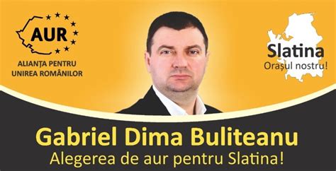 Buliteanu candidatul AUR la funcția de primar al Slatinei face bine