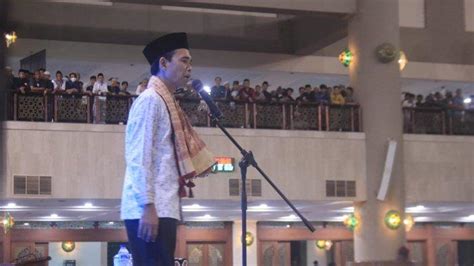 Malam Ini Ustadz Abdul Somad Isi Tabligh Akbar Di Masjid Agung Al