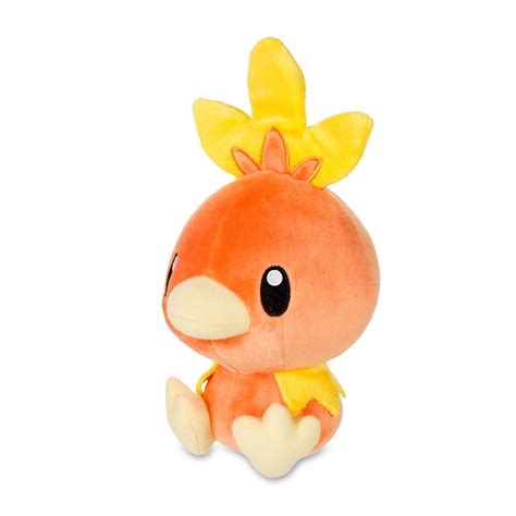 Torchic Secret Base Poké Doll Rounded Plush Pokémon Center Original