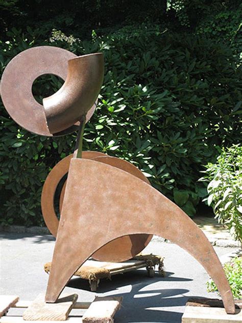 Carole Eisner - "Circus", Abstract, Large-Scale Outdoor Metal Sculpture in steel For Sale at 1stDibs