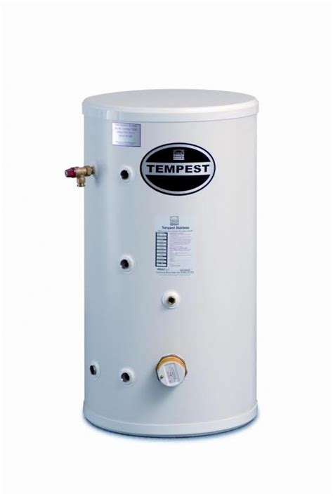 Telford Tempest Stainless Steel Indirect L Unvented Cylinder Tsmi