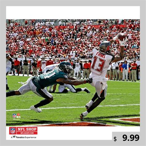 Unsigned Tampa Bay Buccaneers Mike Evans Fanatics Authentic Touchdown ...