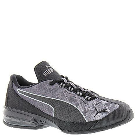 Puma Mens Reverb Camo Crosstrainer Shoe Steel Graypuma Black M Us