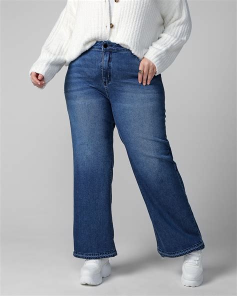 Riachuelo Cal A Jeans Plus Size Feminina Reta Denim M Dio Filipa By