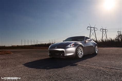 Moderate Custom Tweaks On Grey Metallic Nissan 370z — Gallery