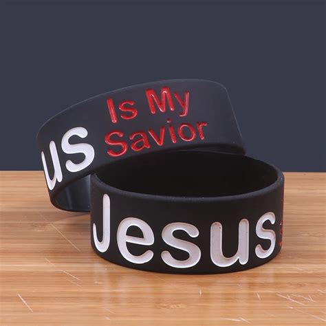 Jesus Is My Savior Silicone Bracelet A Reminder That You Ve Got Jesus