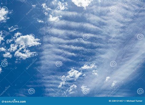 Cirrus and Stratus Clouds in Dramatic Blue Sky Over Cape Town Stock Image - Image of atmosphere ...