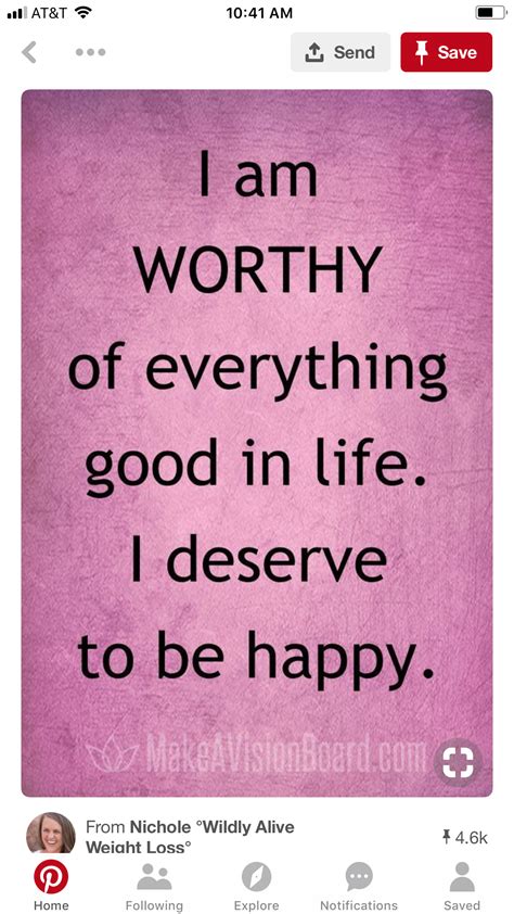 I Am Worthy Because Quotes Yuette Lacy