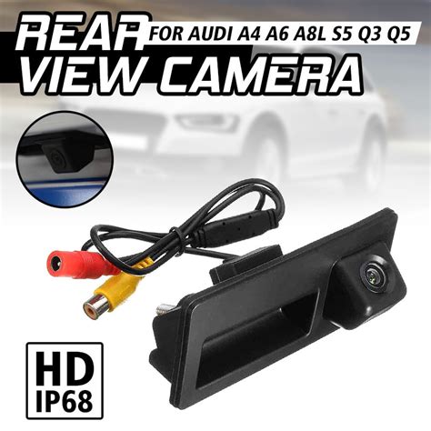 Ccd Hd Car Trunk Handle Rear View Camera Parking For Audi A A S Q