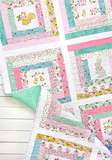 Baby Quilt Patterns Milk Honey Courthouse Steps Quilt