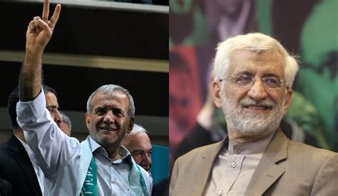 Iran To Hold Runoff Election With Pezeshkian And Hard Liner Jalili