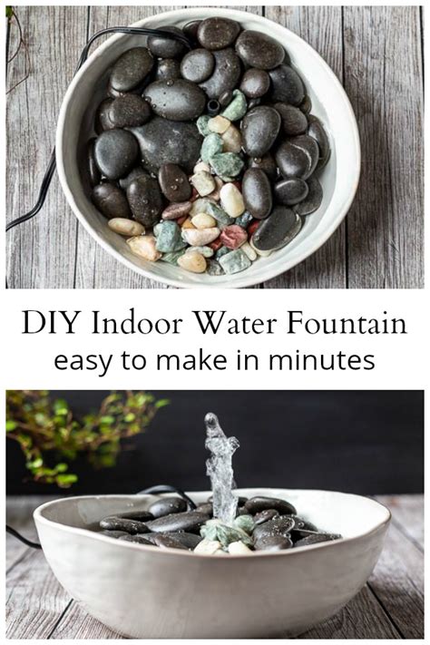 DIY Indoor Water Fountain You Can Make in Minutes | Hearth and Vine