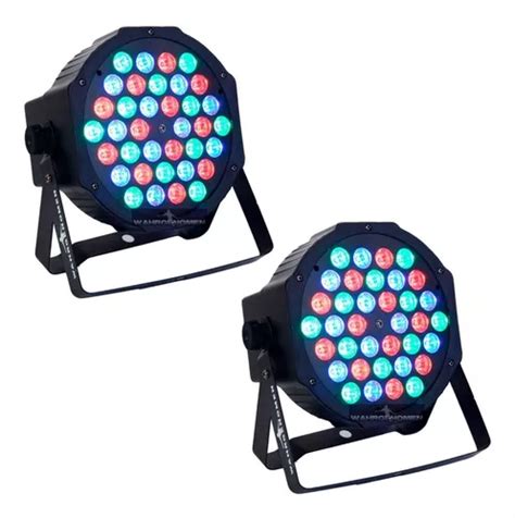 2pz Cañon De Leds 36x1 Audioritmico Dmx Automatico Luz Envío gratis