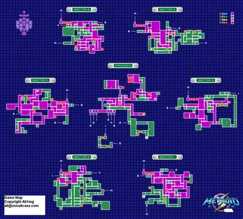 Metroid Fusion Map - linuxvoper