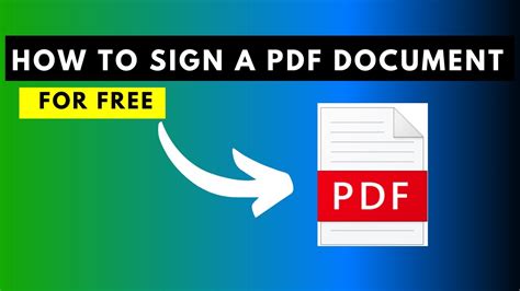 How To Sign A Pdf Document For Free In Adobe Acrobat Reader Dc Youtube