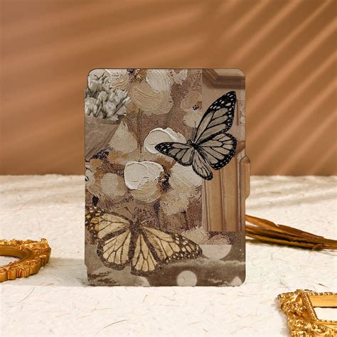 Brown Butterfly Kindle Paperwhite Case Kindle Case Personalization