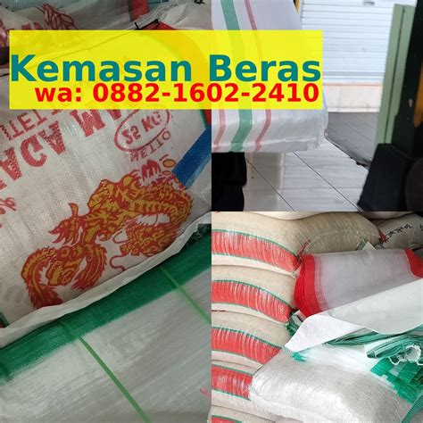 Plastik Kemasan Beras Kg O O O Wa Pabrik Kemasan Beras