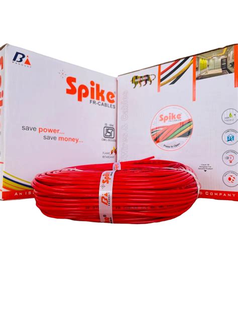 SPIKE 2 5 Sq Mm FR PVC Insulated Copper Multistrand House Wire 90Mtr