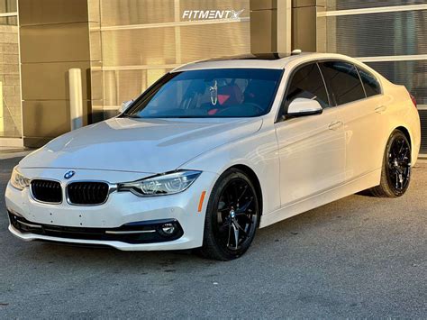 2017 Bmw 330i Xdrive Base With 18x85 Enkei Tsr X And Falken 225x45 On Lowering Springs