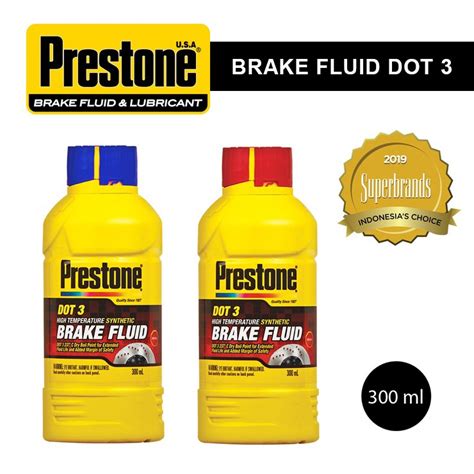 Jual Prestone Brake Fluid Cairan Minyak Rem Dot Ml Shopee Indonesia