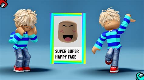 Get These Super Super Happy Face Mask And Free Roblox Items How To