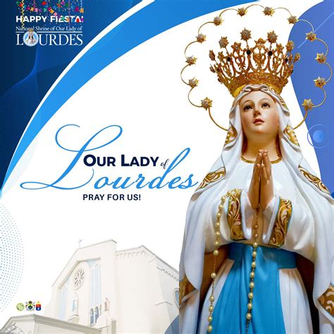 Quiapo Church On Twitter Our Lady Of Lourdes Pray For Us