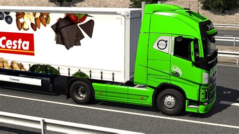 Ets Iberia Dlc New Volvo Fh Transporting Used Plastics From Seville