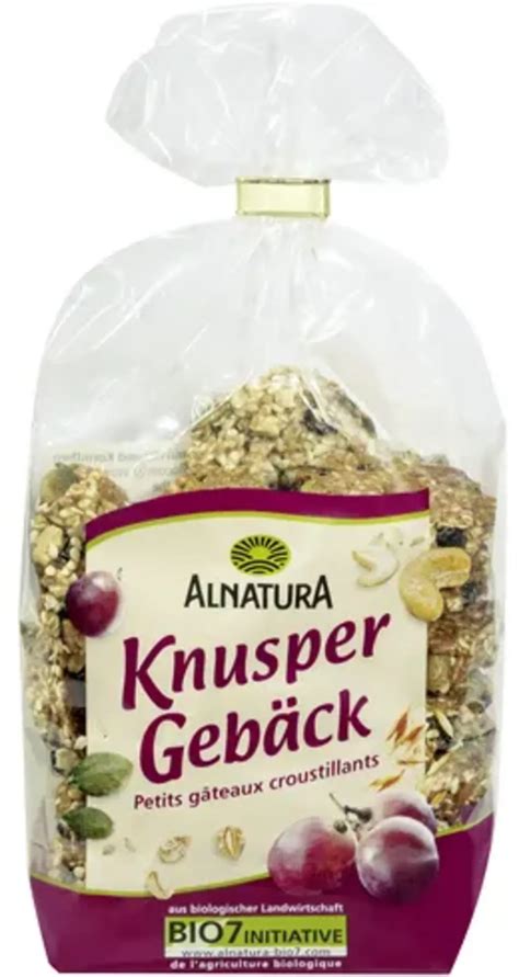 Alnatura Bio hrustljavi piškoti 150 g Piccantino Slovenija