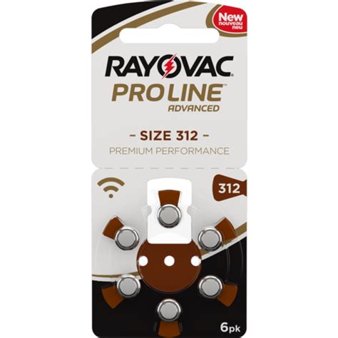 Rayovac Proline Advanced Premium Performance Zinc Air Pack