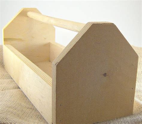 Refinishing a craft store tool box | Wooden tool boxes, Tool box, Craft stores