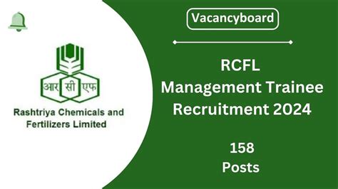 RCFL Management Trainee Recruitment 2024 Unlock Your Potential In 13