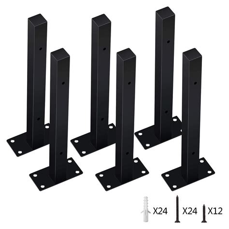 Buy Pack Heavy Duty Floating Shelf Brackets Inches Wall Ed