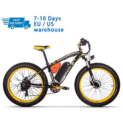 US EU STOCK Long Range Fat Tire Electric Bike 1000w 17Ah All Terrain