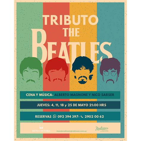 Cena 3 Pasos Tributo A The Beatles Radisson CompaÑia Rioplatense De Hoteles S A