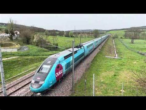 TGV OUIGO Sur La LGV Sud Est YouTube