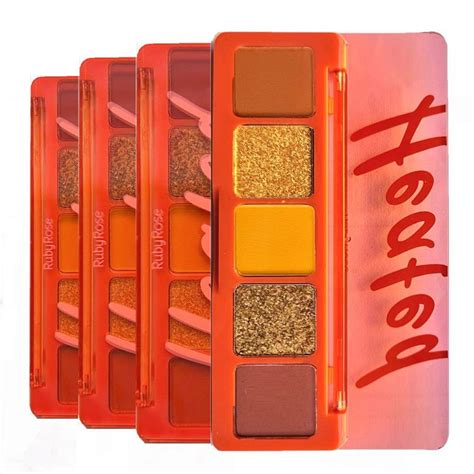 Ruby Rose Paleta De Sombras Heated HBF534 Kit C 06 UND