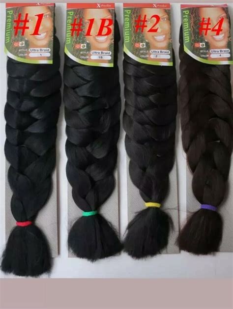 4premium X Pression Ultra Braid 82 Synthetic Braiding Hair Color 2 Brown Ebay