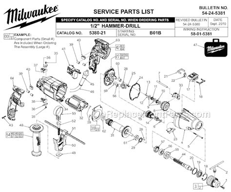 Milwaukee Drill Replacement Parts | Reviewmotors.co