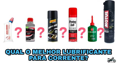 Qual Lubrificante É Melhor - Qual o Melhor Lubrificante de Corrente? - YouTube