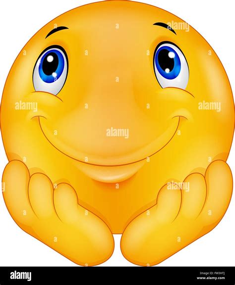 Pensamiento Smiley Emoticones Imagen Vector De Stock Alamy