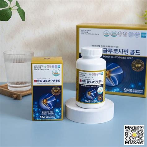 Viên uống bổ khớp SMS BIO PHARM Hàn Quốc hộp 180 viên Signature Power